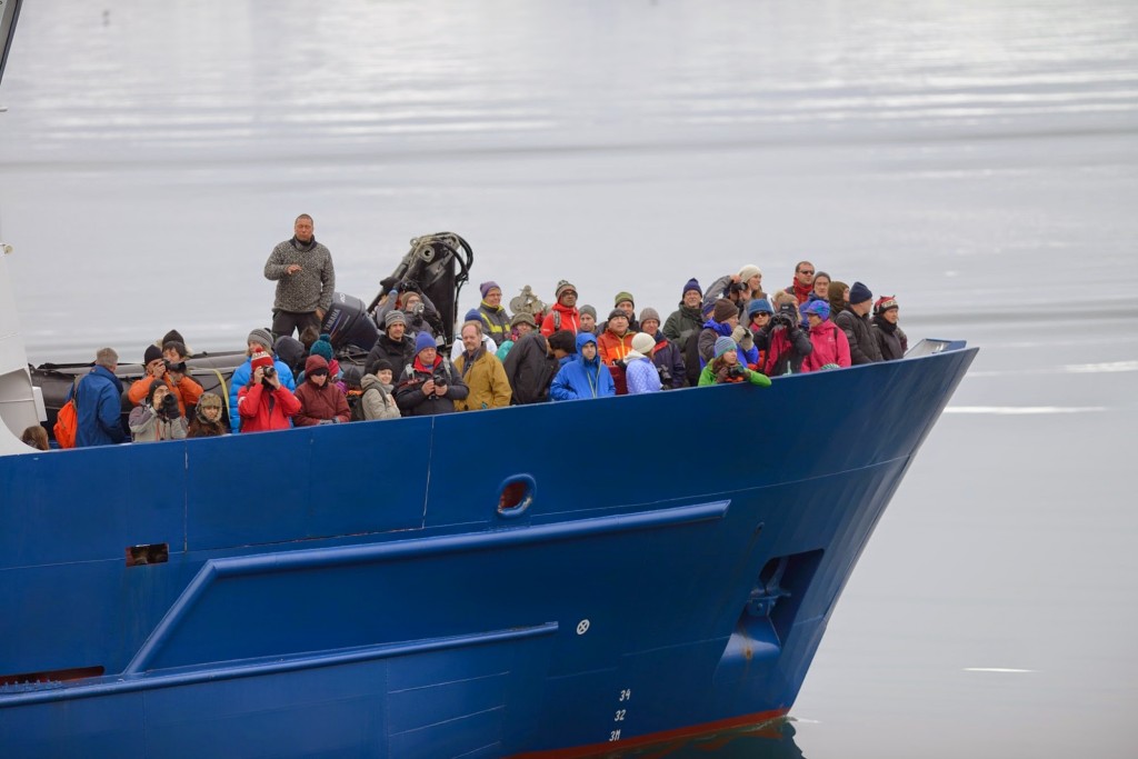 Spitsbergen 2014, boat trip. Photo: Winfried Denk