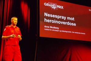 Arne Skulberg på Forsker grand prix 2014