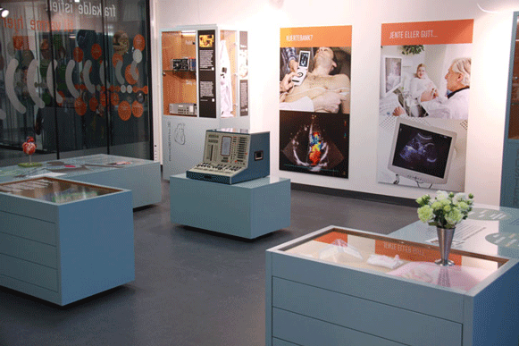 ultralydutstilling i museet